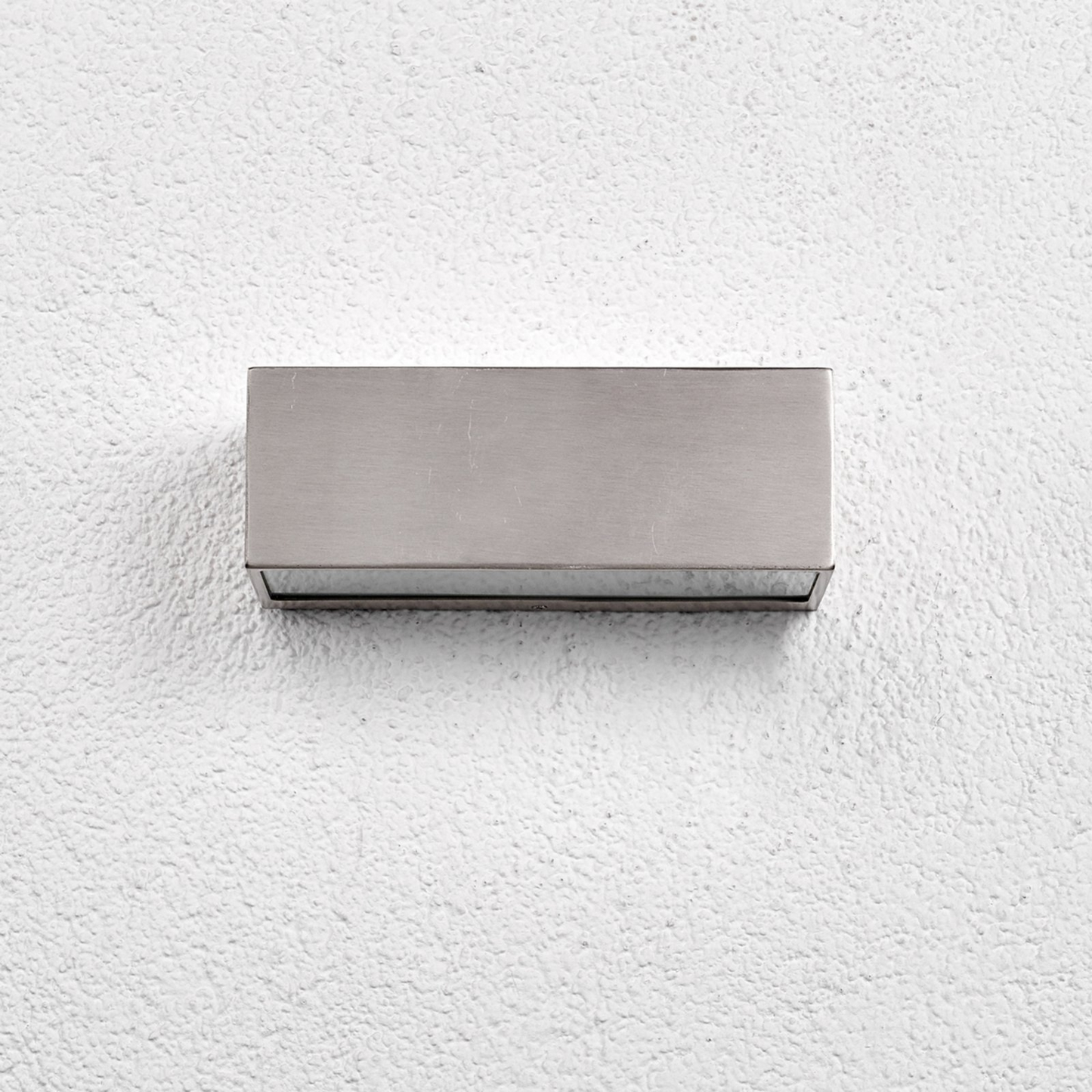 B-grade Lindby square stainless steel outdoor wall light Leonora garden light patio light 