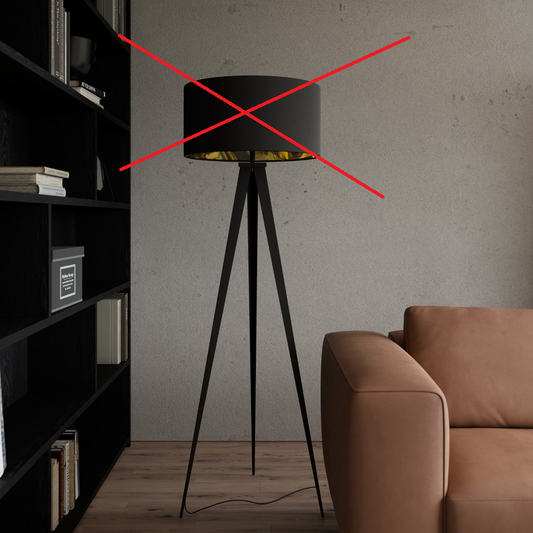 B-grade Lindby Benik Tripod Floor Lamp, Tripod Leg, Decorative Standing Lamp. See text/photo. 