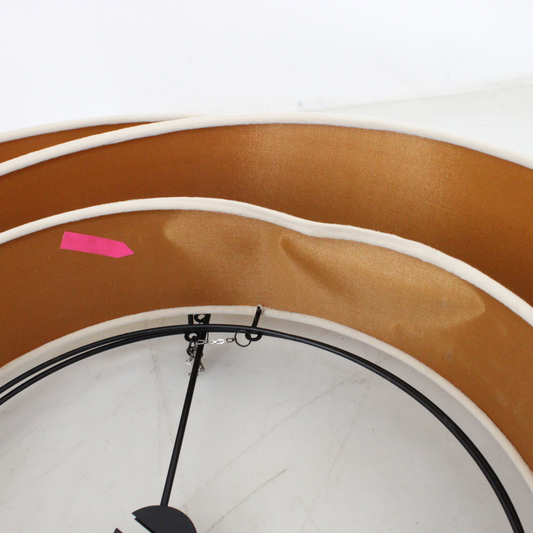 B-grade Lindby Jusari ceiling lamp, pendant lamp, light fixture, E27, 3 bulbs. See text/photos.