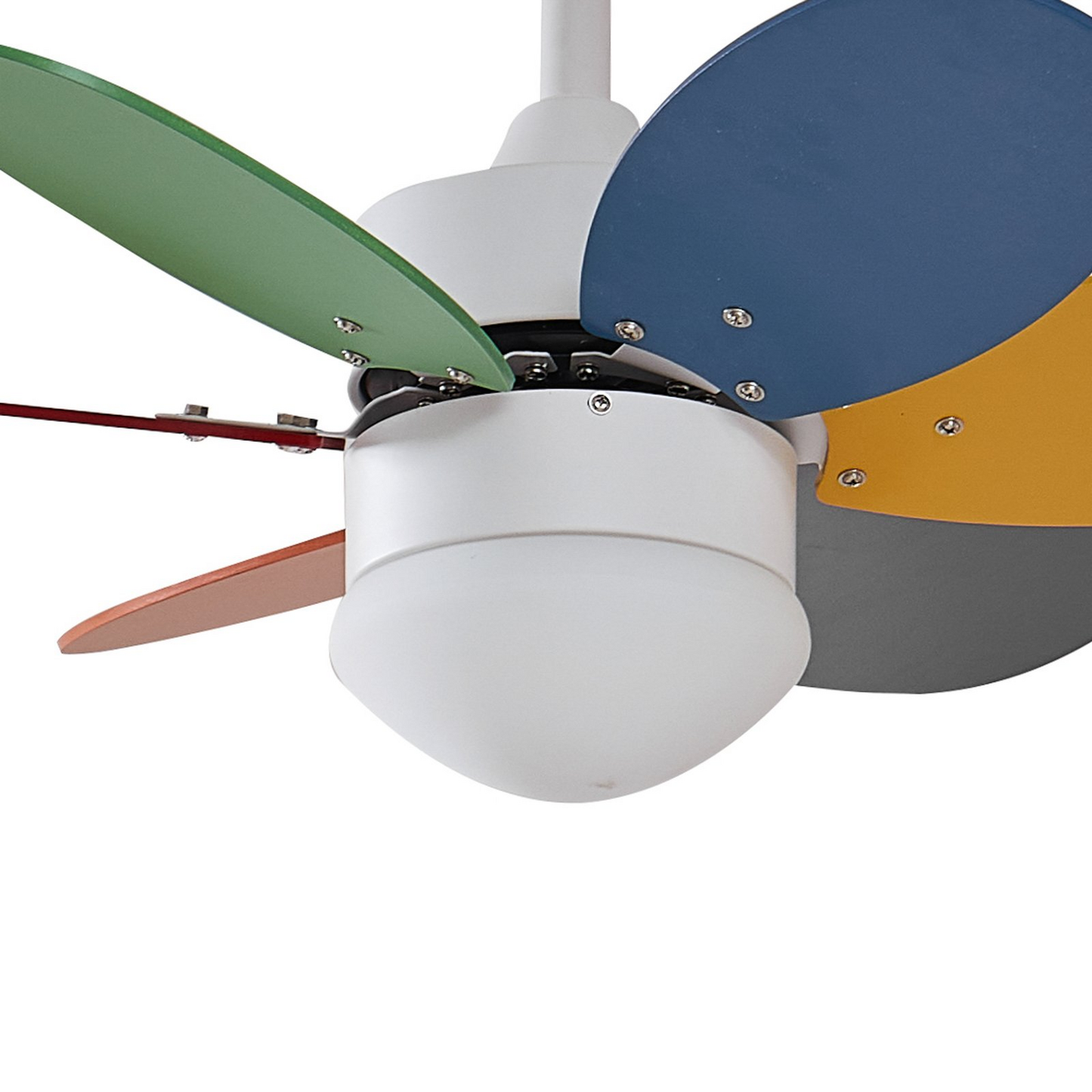 B-grade Lindby ceiling fan with light, Litur, quiet, ø 77 cm, E27, fan lamp, spotlight
