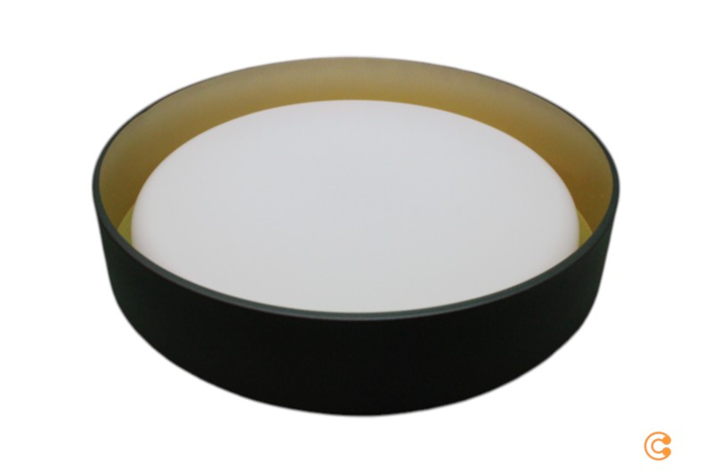 Lindby Gracjan LED loftljós í B-flokki, gulllitað loftljós. Sjá texta/mynd.