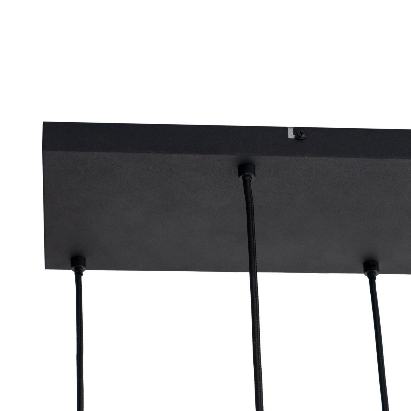 B-grade Lindby pendant light, hanging lamp, lamp, light fixture, Hildur smoke grey glass, 6 lights, ø22cm