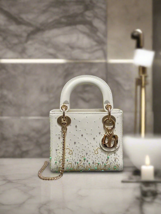 luxury leather designer shoulder bag christian dior classic style for girls