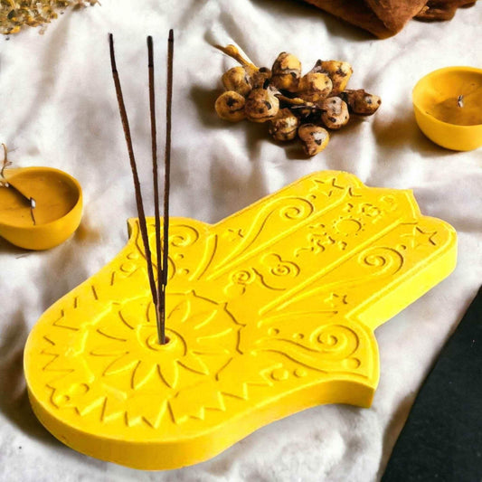 Räucherstäbchenhalter Hand der Fatima – Schutzsymbol & Stil