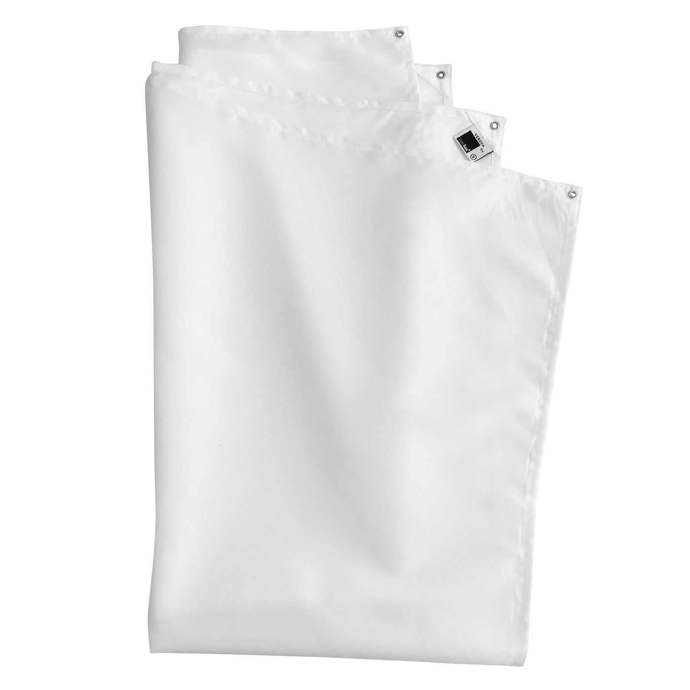 B-flokks B.Lux Veroca 4 varasegl fyrir loftljós, textíldreifari 105x60cm, hvít