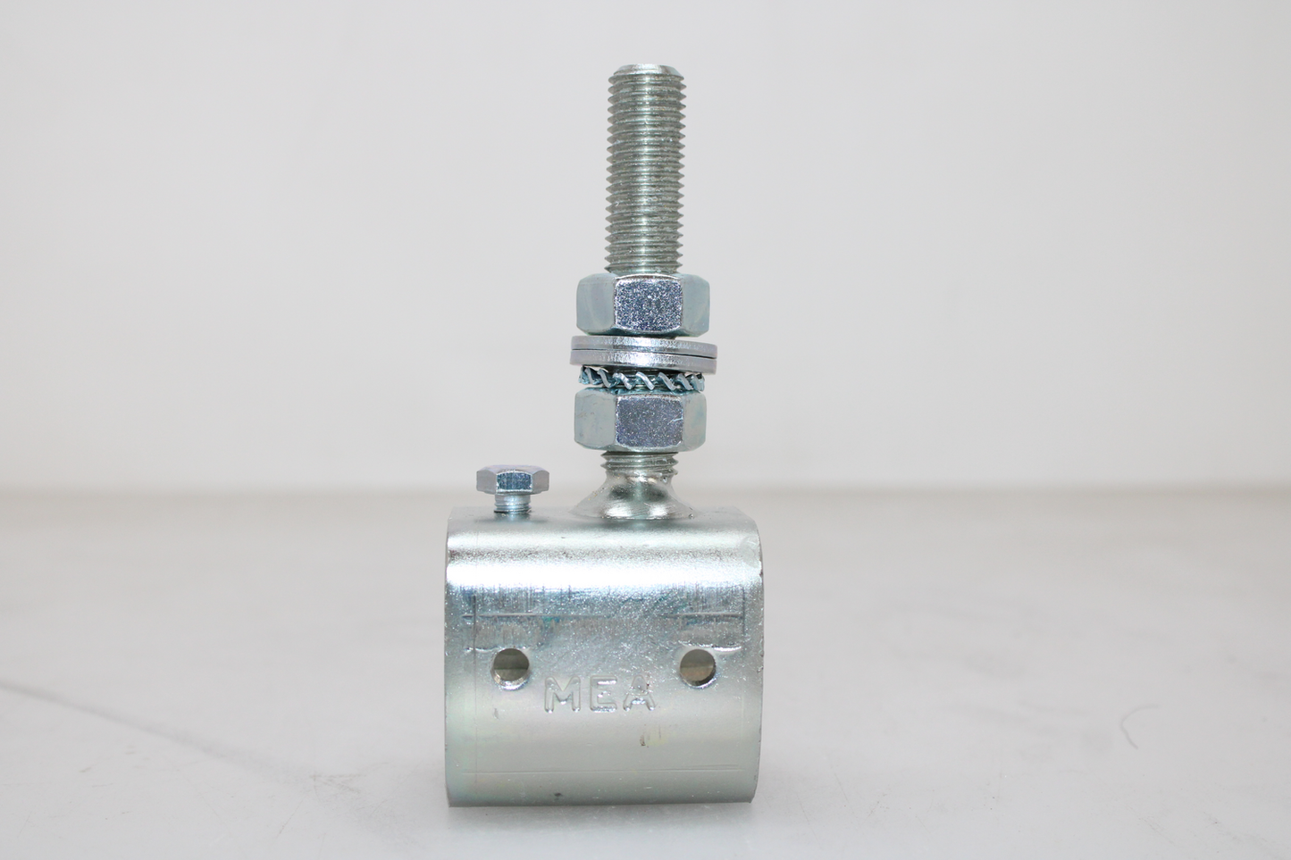 B-Ware Mea Muffe H/S Verstellbar Nr 2 Rohrverbinder Laufrohr Stahl 10 Stück