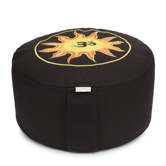 Meditationskissen Glückssitz® Sonne O M Stick