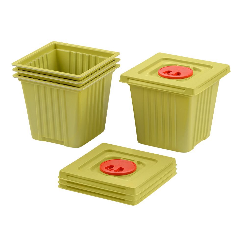 melijekt Entsorgungsbehälter 12 L | Karton (20 Stück)