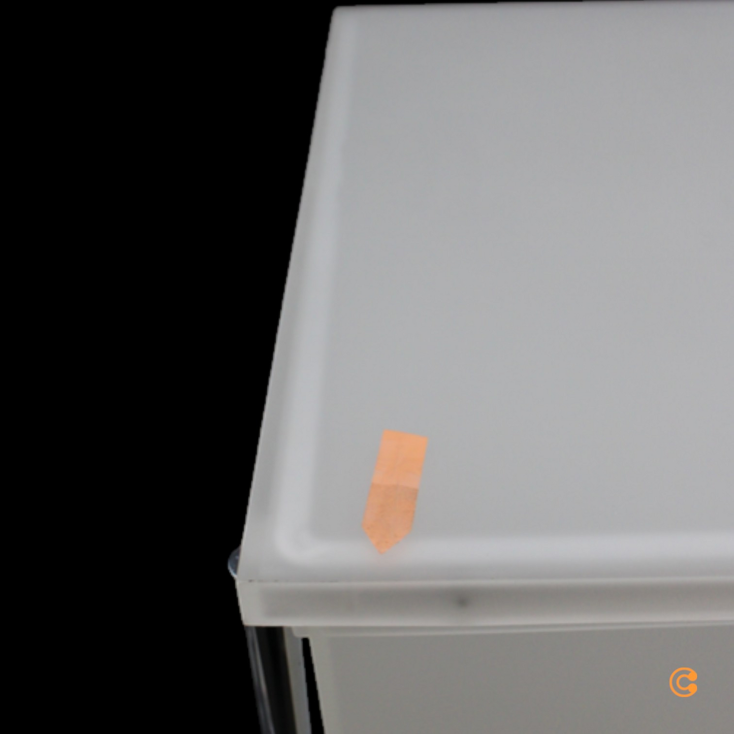 B-grade Kartell Mobil 3-drawer container, rolling container, shelf, cabinet. See text/photo.