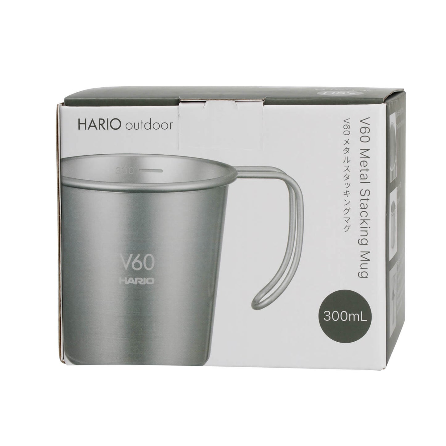 Hario Outdoor V60 Metal Stacking Mug – 320ml