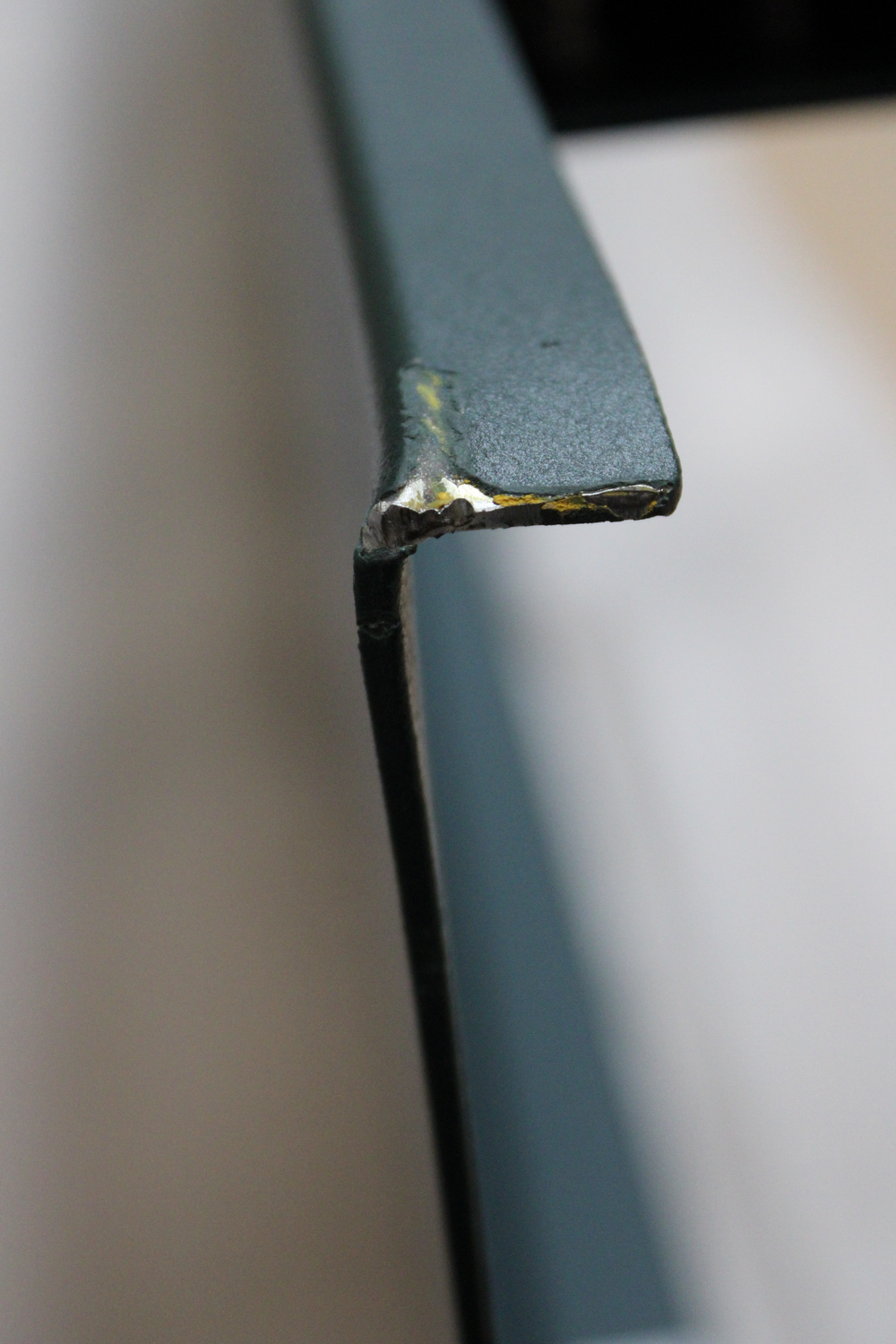 B-Ware Muuto Linear Steel Outdoor Gartentisch Außentisch Tisch 220 X 90 Cm Dunkelgrün