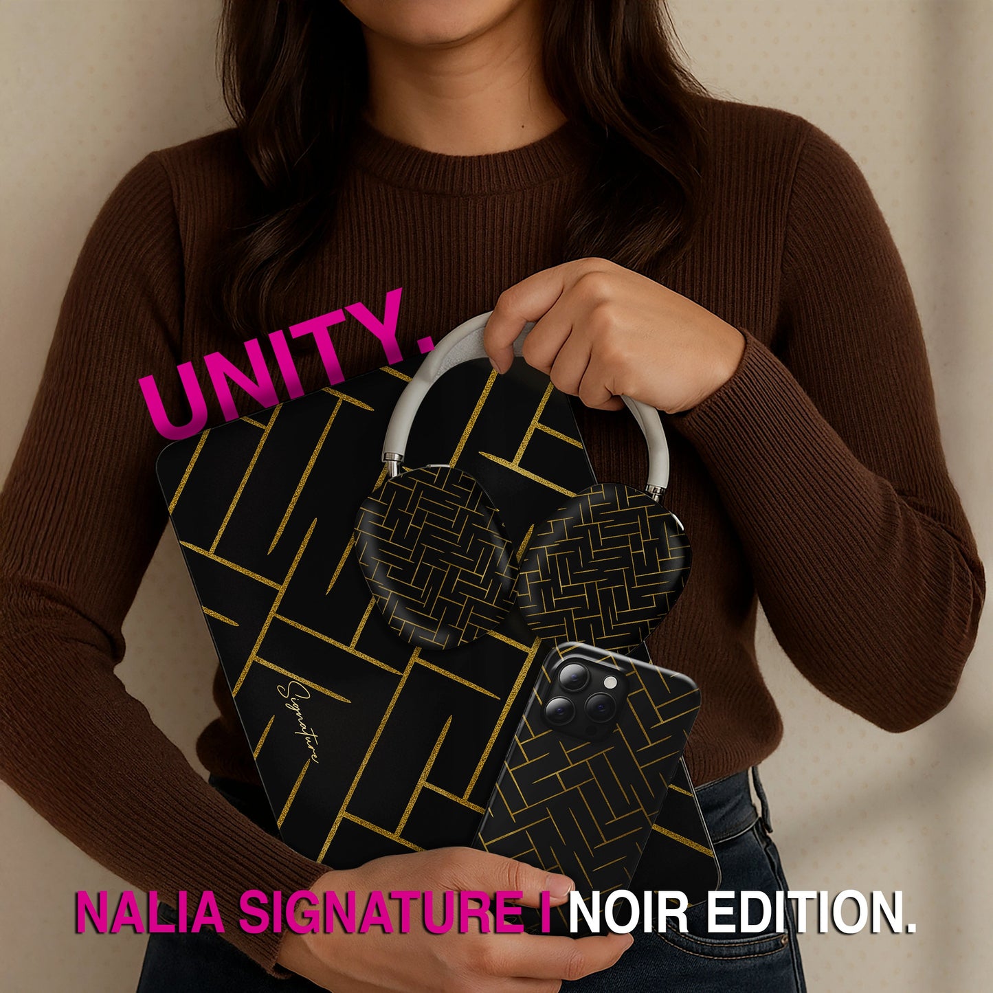 Noir - iPhone 16 Plus Case