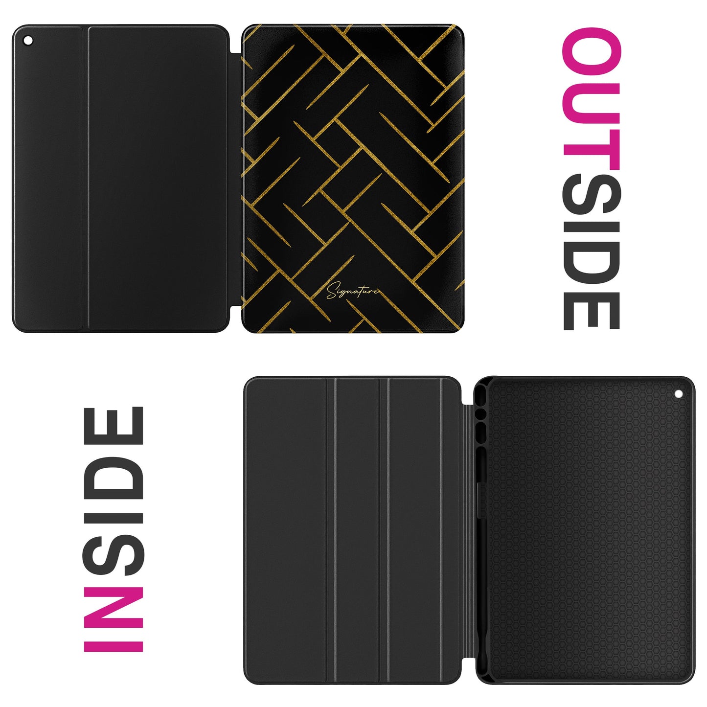 Noir - iPad (9th/8th/7th Generation) Case