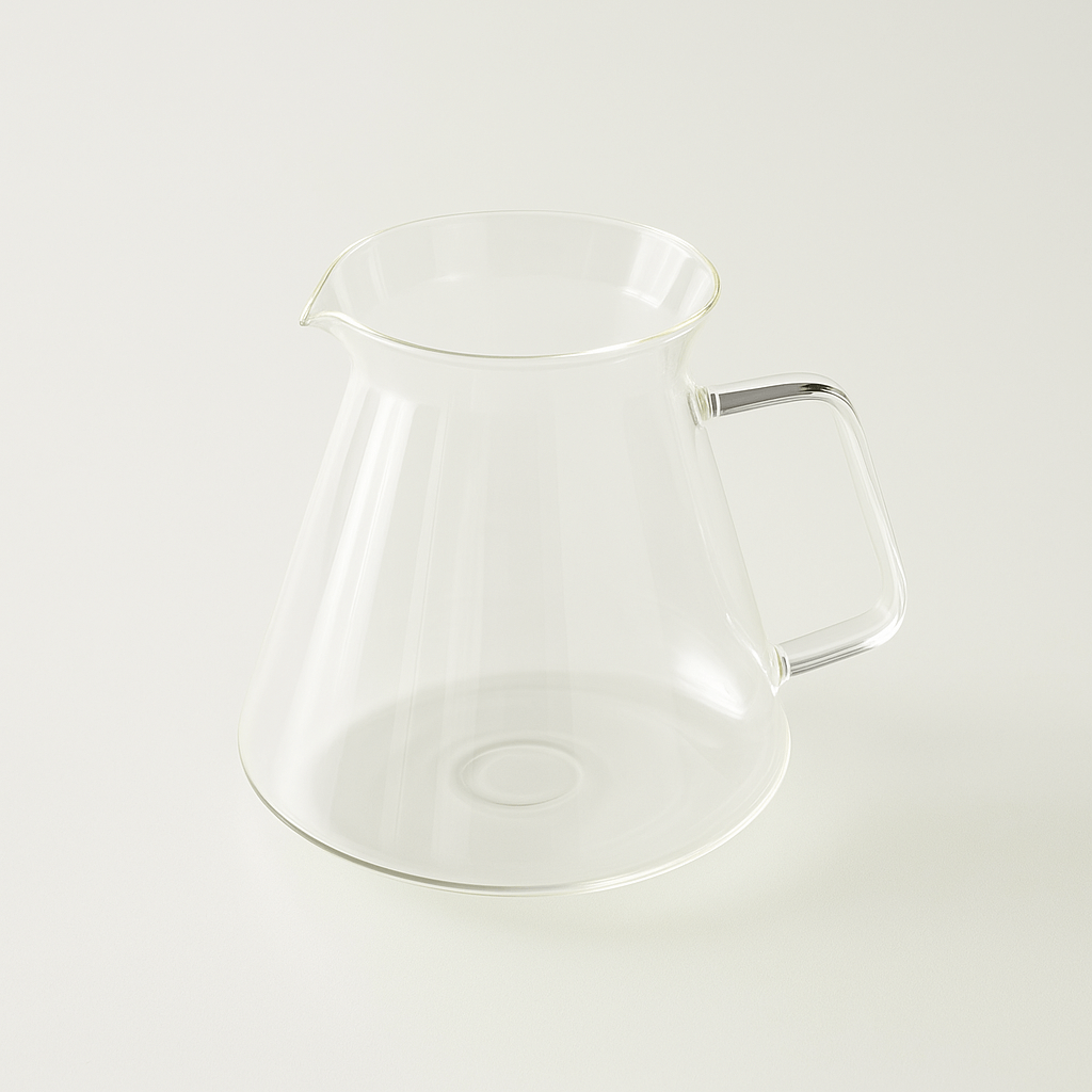 Origami Glass Coffee Server with Hario