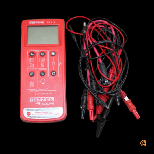 B-lager Benning 05042101 Uppsetningarprófunarsett Mælitæki Prófunarbúnaður VDE prófunarbúnaður