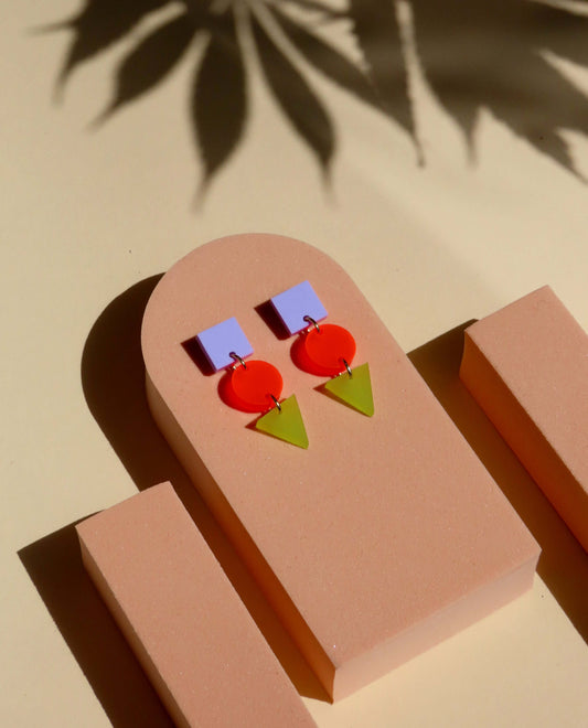 Playhouse bunte Statement Ohrringe