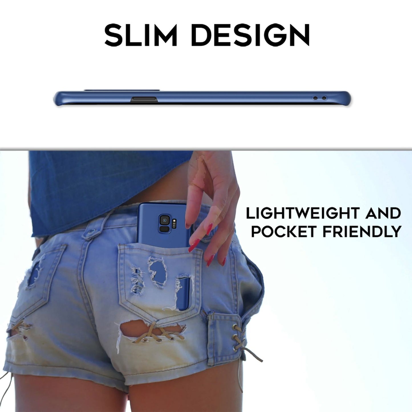 Samsung Galaxy S9 Handy Hülle von NALIA, Dünne Schutzhülle Cover Hard Case Etui