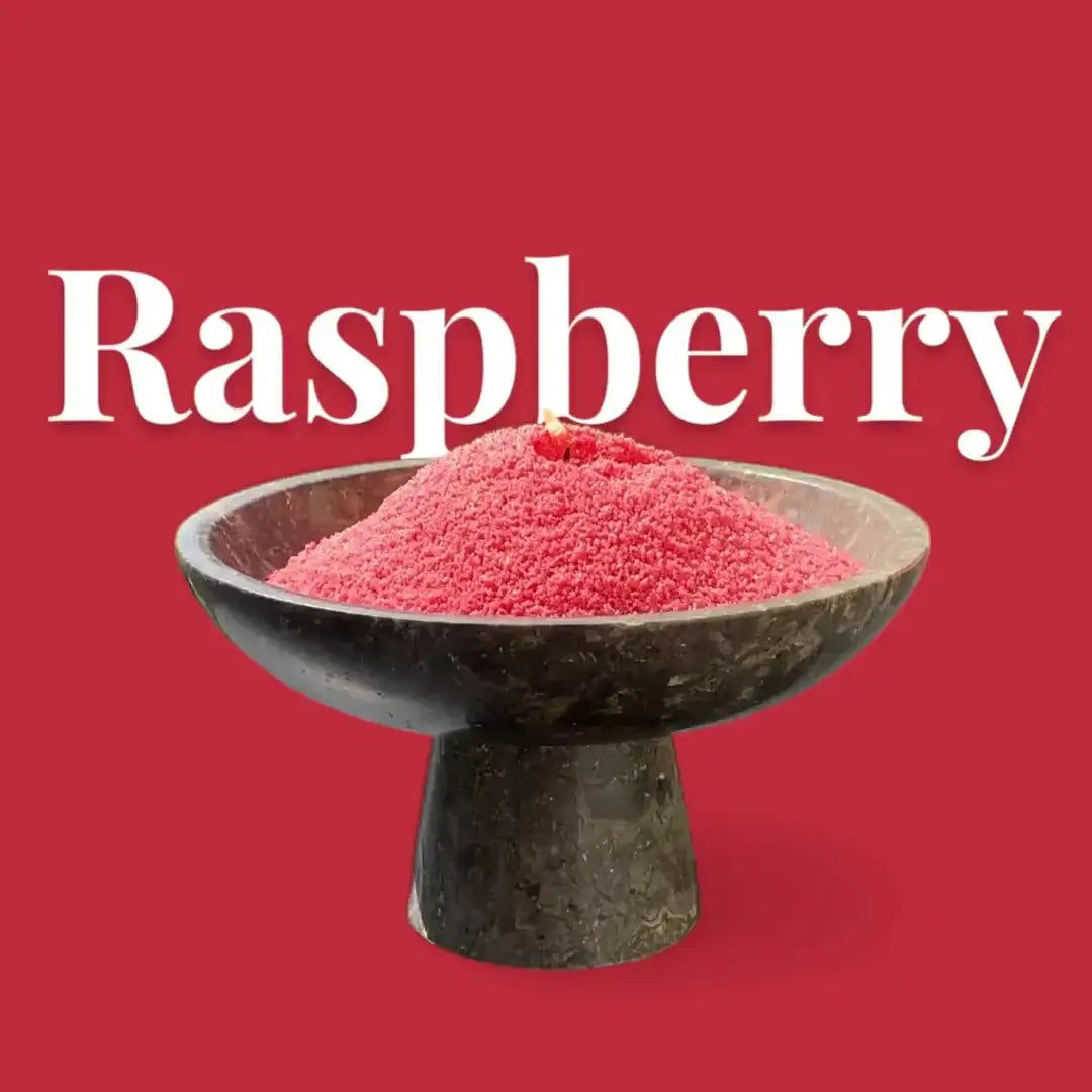 Kerzenpulver Nachfüllset Raspberry – Kreative DIY-Kerzen im kräftigen Beerenrot