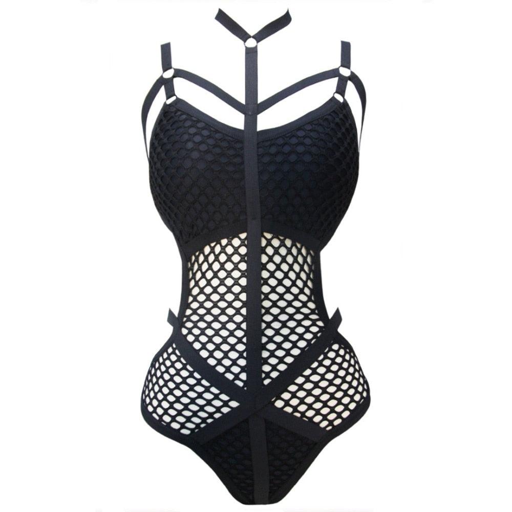Fish Net Bodysuit