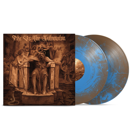 Pike vs The Automaton - Pike vs The Automaton Brown/Blue Galaxy LP