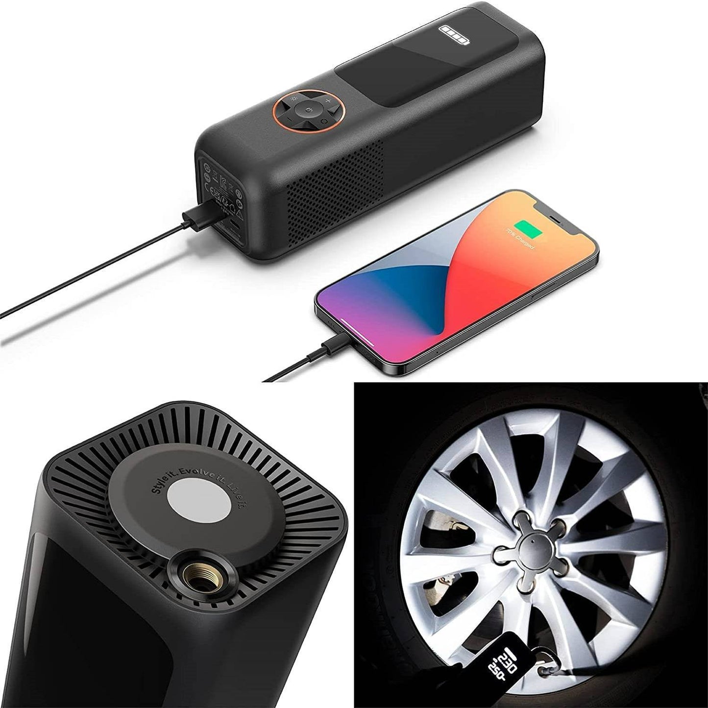 QiCYCLE Electric Air Pump 150PSI