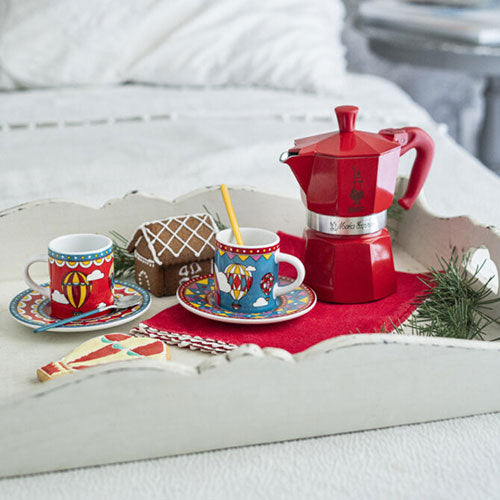 Bialetti Moka Express Winter Wonderland – Limited Edition 3-Cup Stovetop Espresso Maker