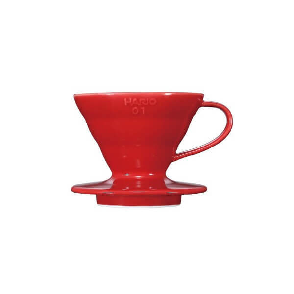 Hario V60-01 Ceramic Dripper – Classic Pour-Over Coffee Brewer