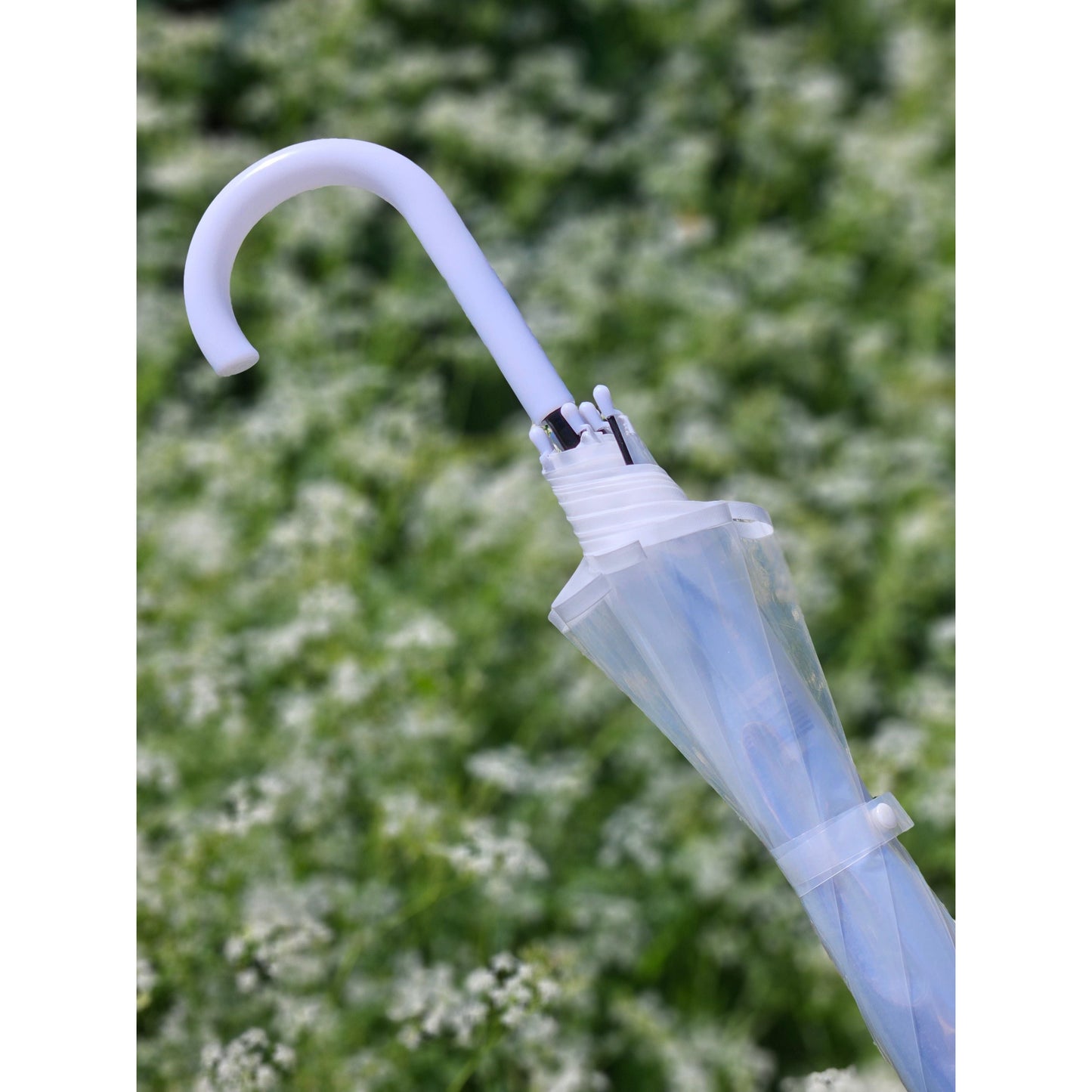 Regenschirm Glockenschirm Schirm Regen Glockenform rund klar transparent Ø 85 cm