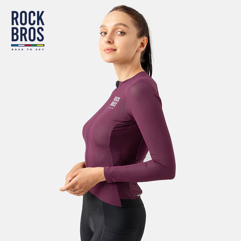 ROAD TO SKY Women's Long Sleeve Cycling Jersey for MTB &amp; Road Bike