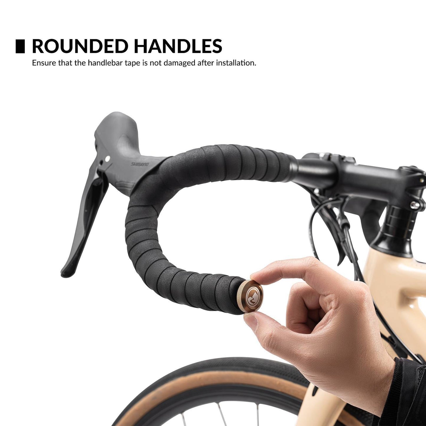 ROAD TO SKY Fahrrad 2-teiliges Aluminium-Lenkerstopfen-Set