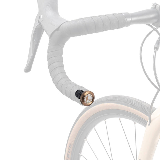 ROAD TO SKY Fahrrad 2-teiliges Aluminium-Lenkerstopfen-Set