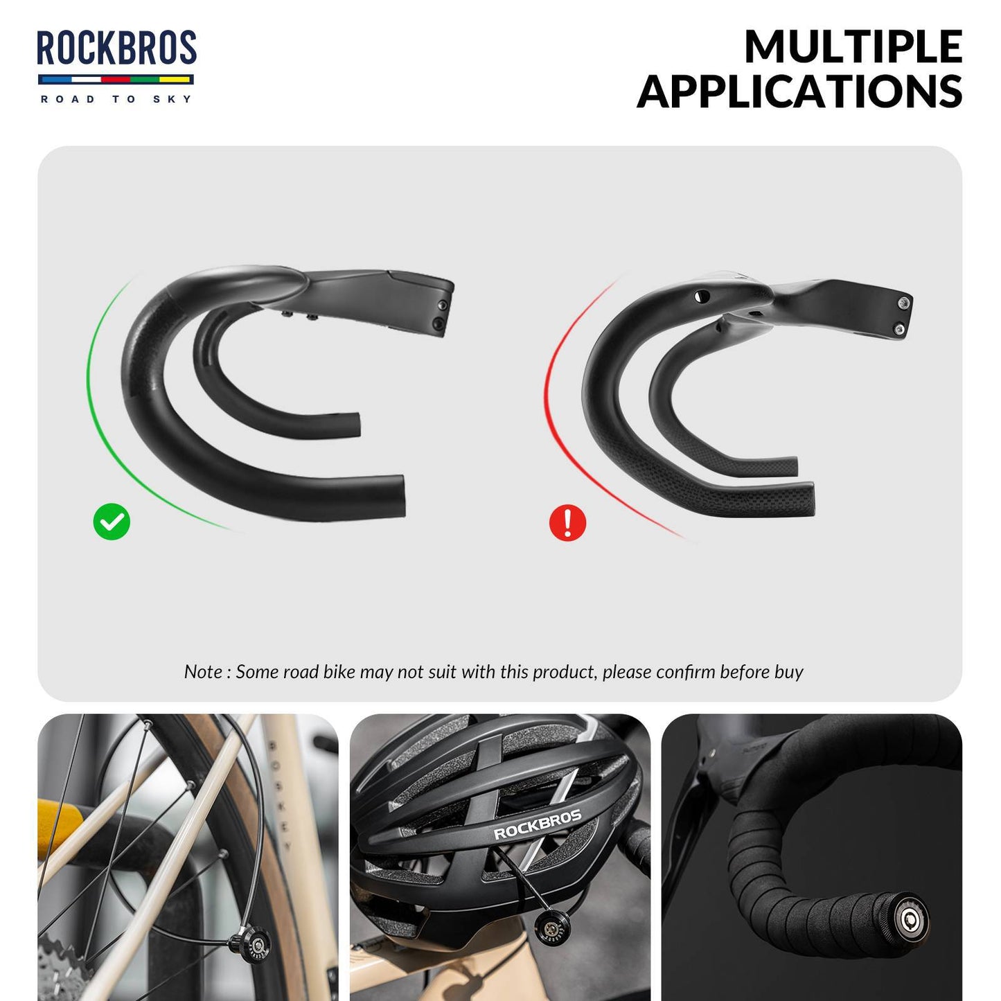 ROAD TO SKY Fahrrad Mini Kabelschloss mit Lenkerstecker Fahrradschloss