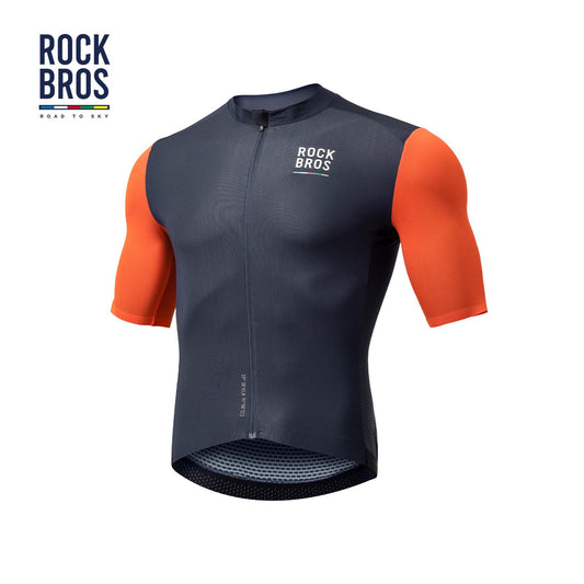 ROAD TO SKY stutterma hjólatreyja fyrir herra, fyrir fjallahjól og götuhjól