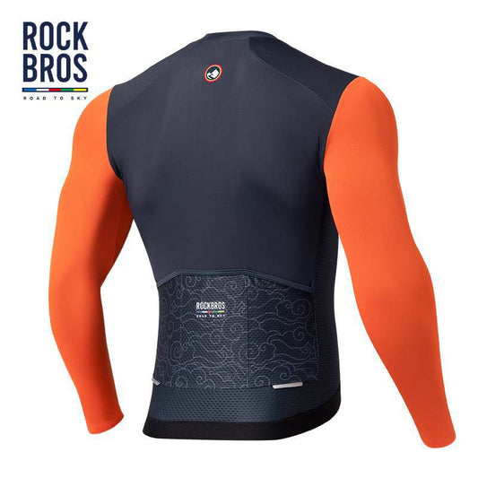 ROAD TO SKY Men's Long Sleeve Cycling Jersey for MTB &amp; Road Bike