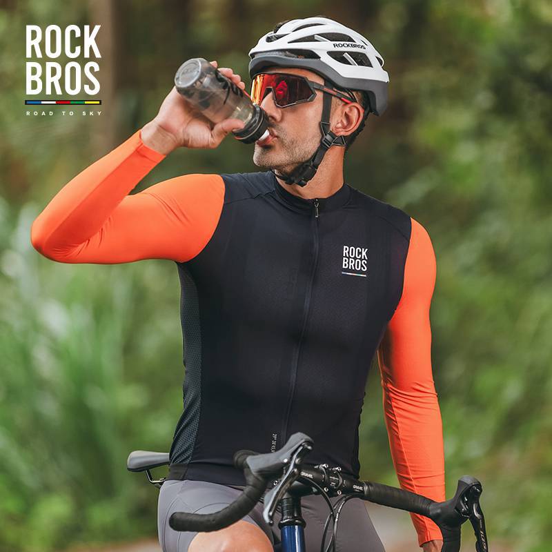 ROAD TO SKY Men's Long Sleeve Cycling Jersey for MTB &amp; Road Bike