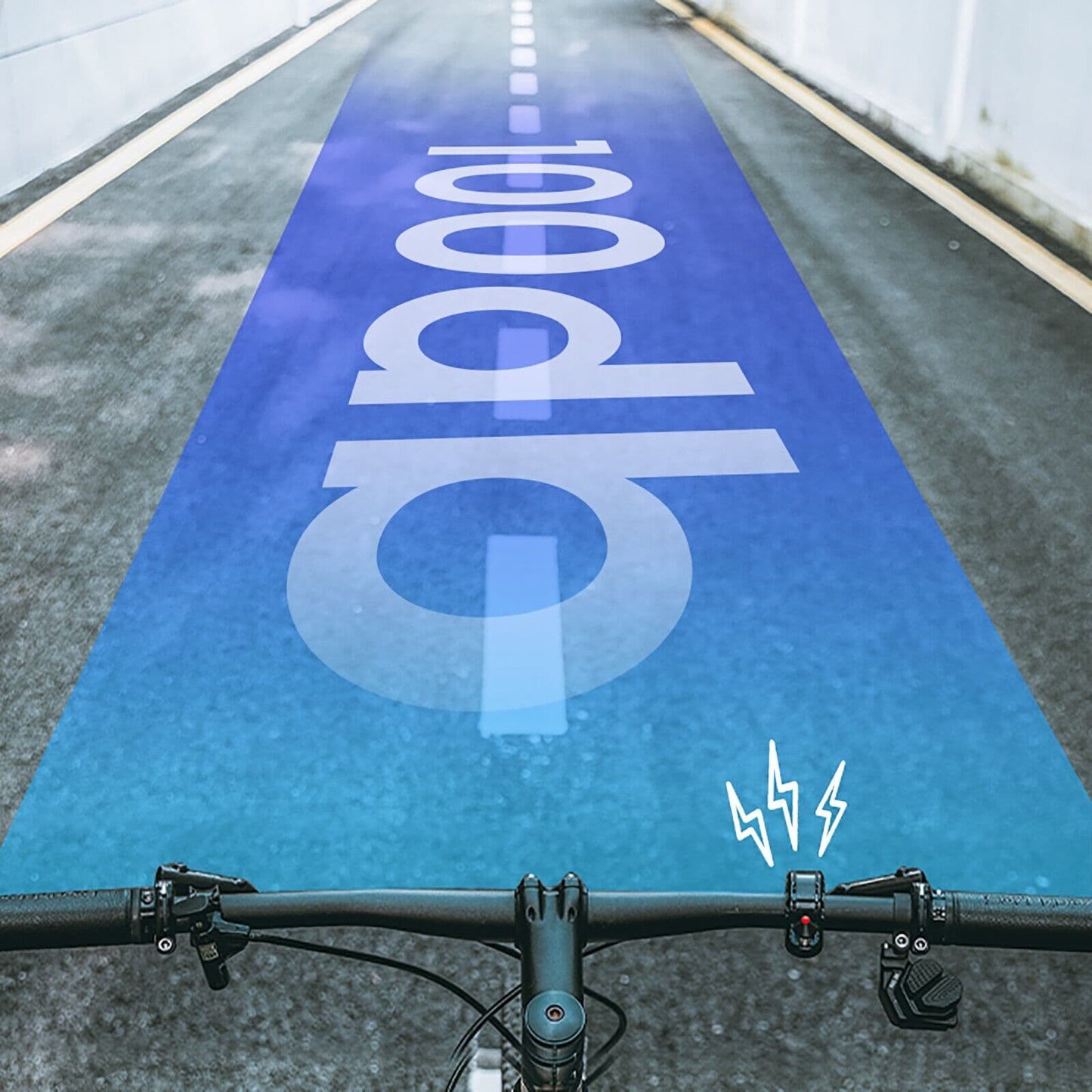 ROCKBROS 100dB Hidden Bicycle Bell, Rainproof and Rustproof