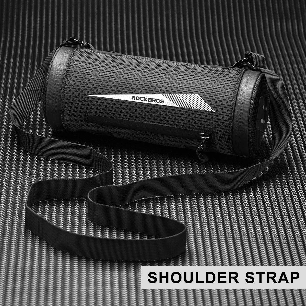 ROCKBROS 3 in 1 Practical Handlebar Bag Cylindrical Multifunctional 2L