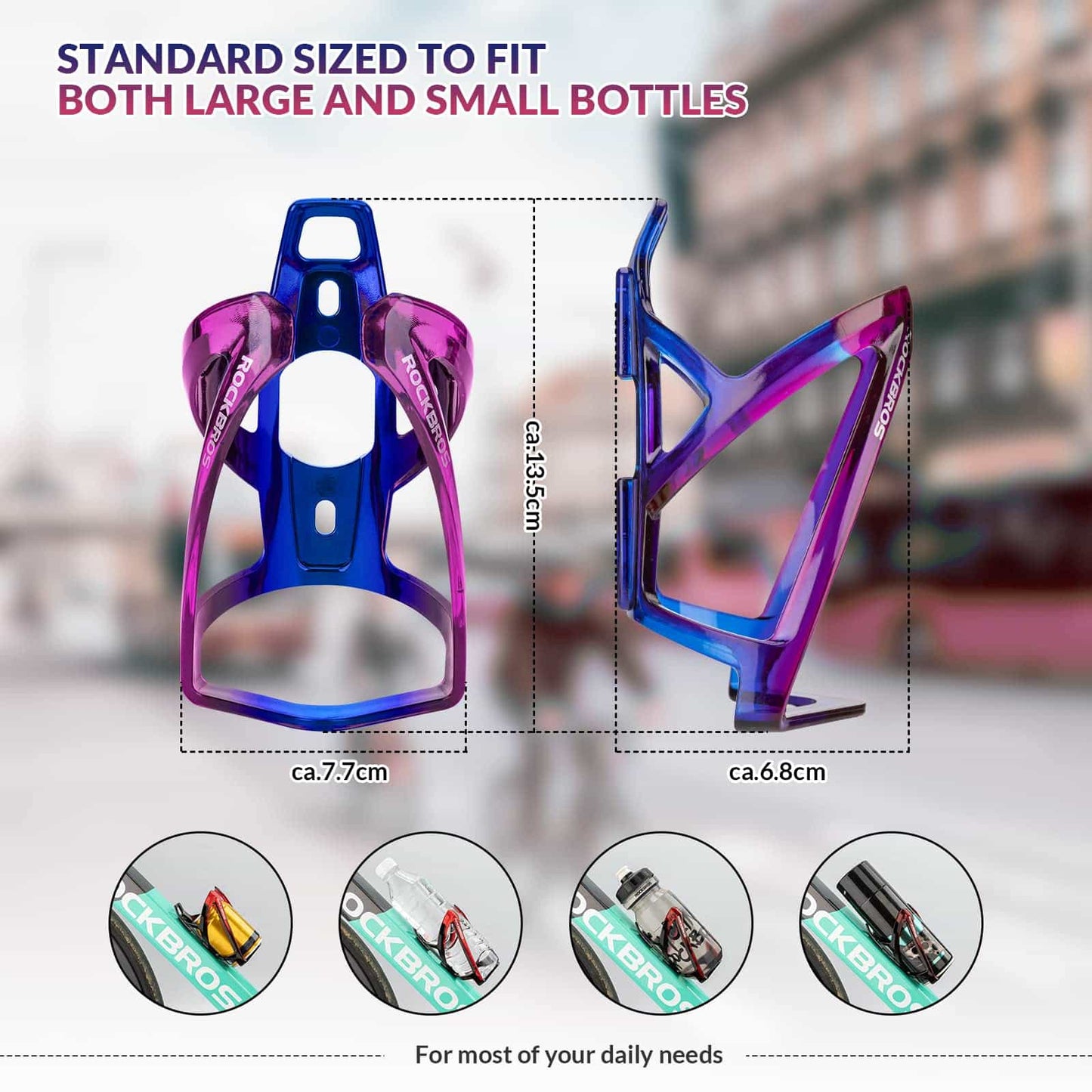 ROCKBROS 35g Lightweight PC Bicycle Bottle Holder