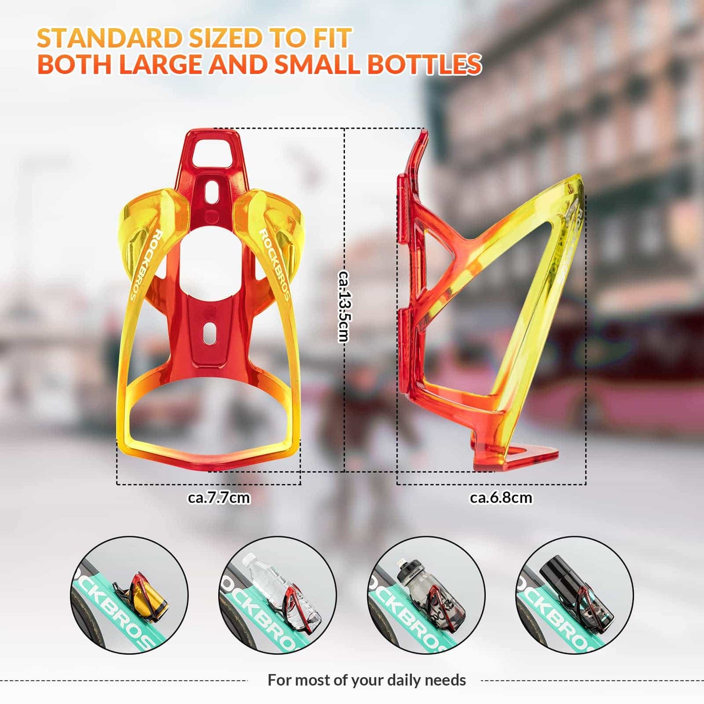 ROCKBROS 35g Lightweight PC Bicycle Bottle Holder