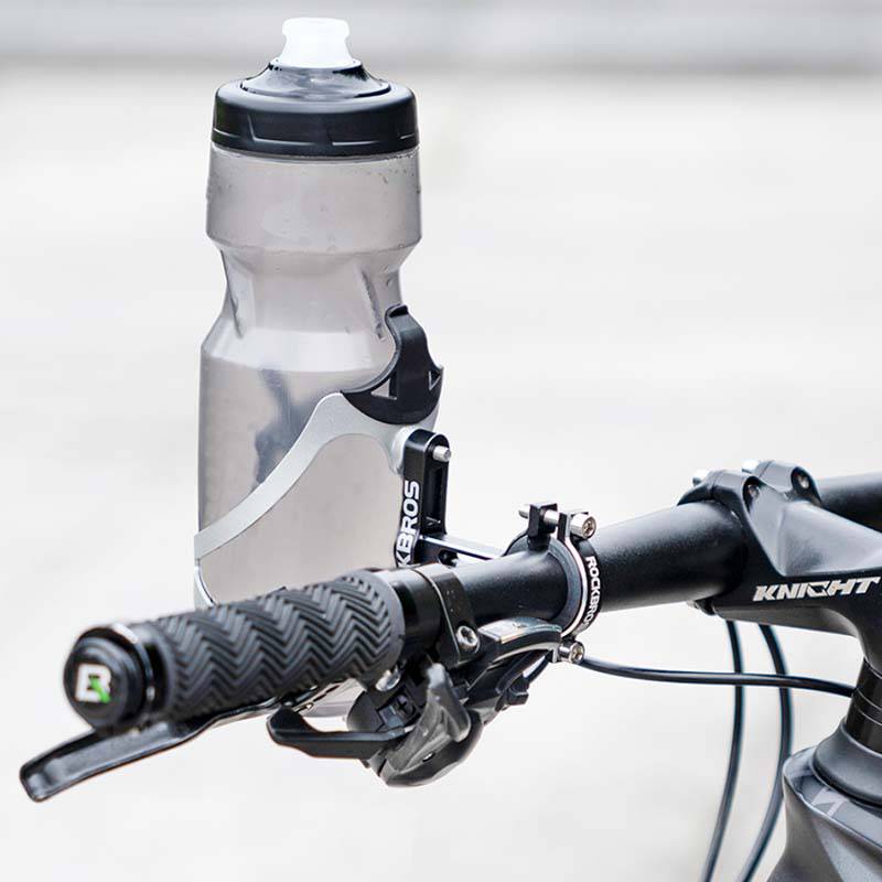 ROCKBROS Aluminum Universal Bottle Holder Adapter for Bicycles and Motorcycles