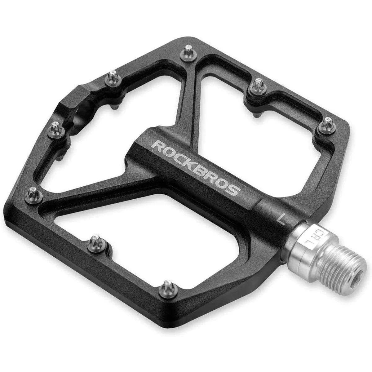 ROCKBROS Aluminium Platform Pedals 9/16 inch for MTB E-Bike City Bike