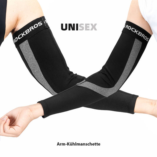 ROCKBROS Armlinge Winter Armwärmer für Radsport Wandern Laufen Outdoor