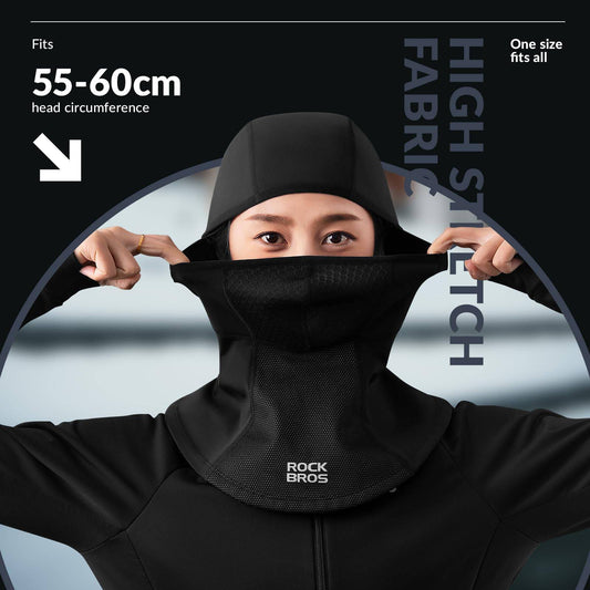 ROCKBROS Balaclava Autumn Winter Ski Mask Breathable Face Hood