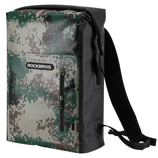 Dry Bag wasserdicht Reiserucksack mit Vordertasche 20L