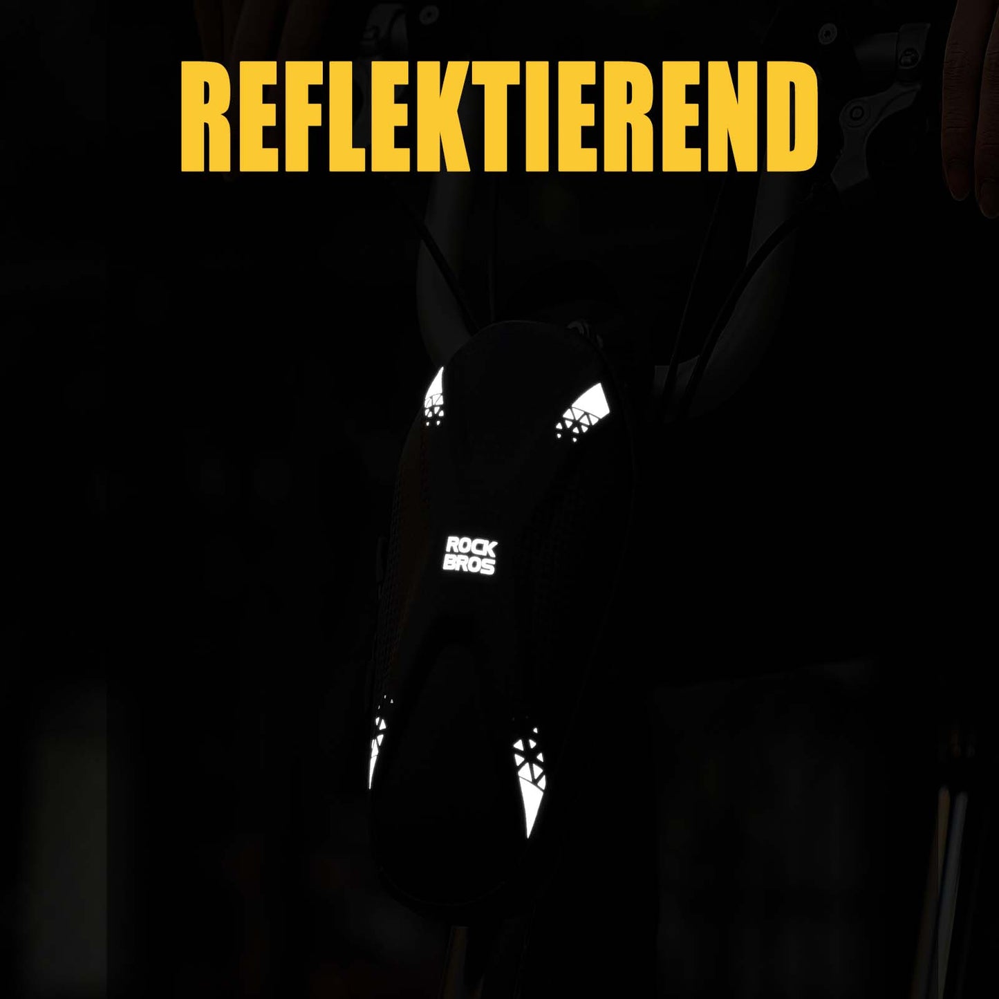 ROCKBROS E Scooter Lenkertasche Wasserdicht Vordertasche mit USB-Anschlüsse