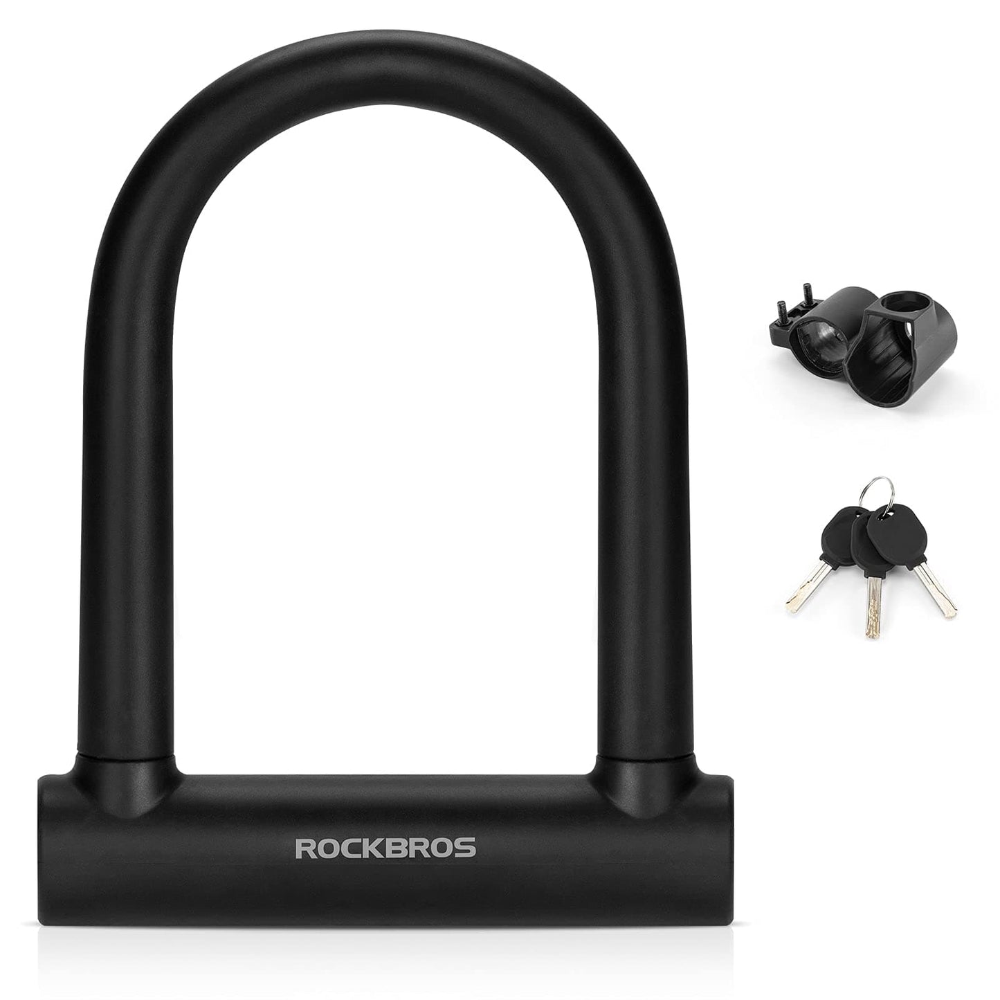 ROCKBROS Bicycle U-Lock for Bicycles &amp; Motorcycles made of alloy