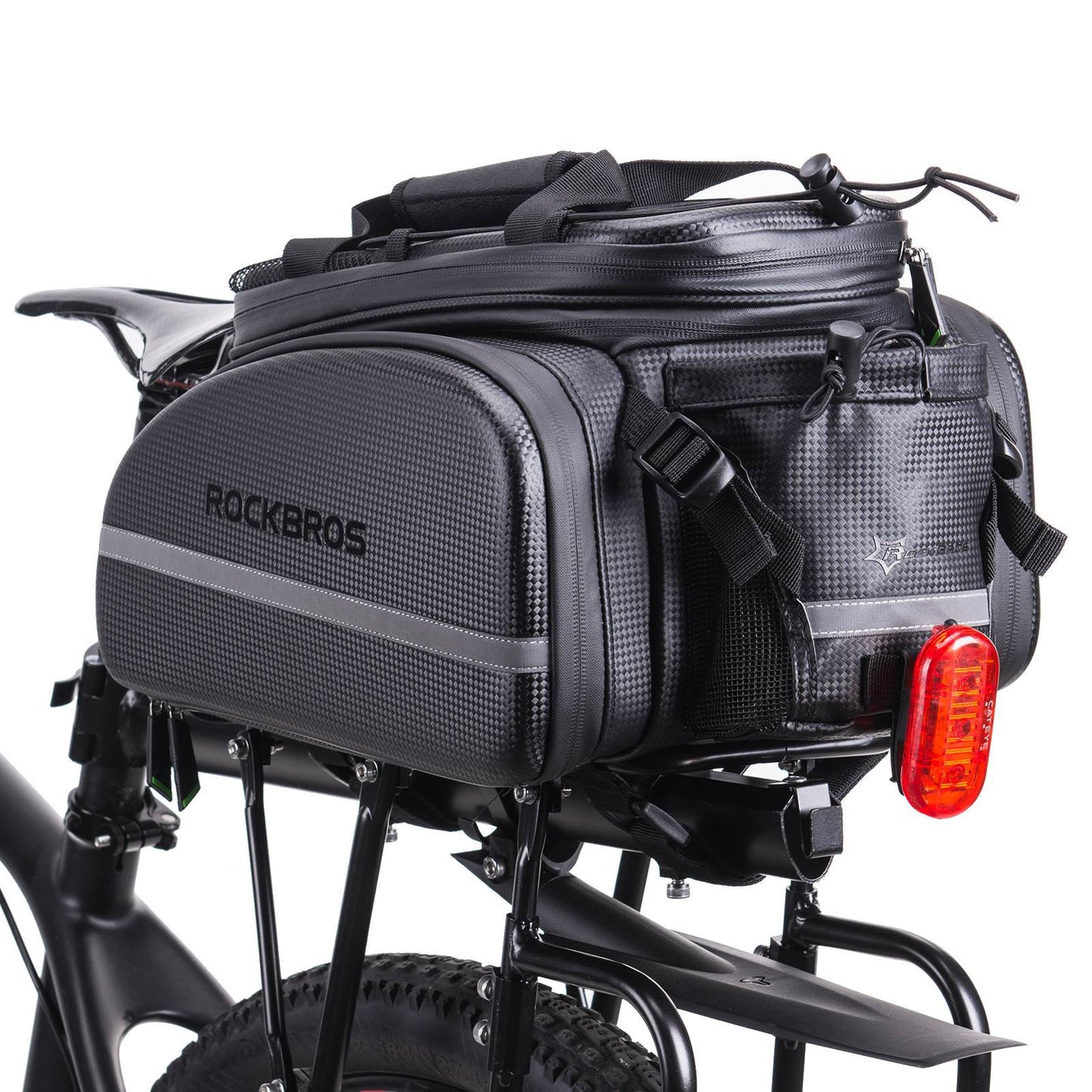 ROCKBROS Bicycle Pannier Bag 10-35L Waterproof Transport Bag
