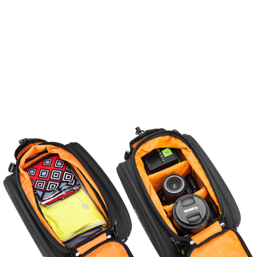 ROCKBROS Bicycle Pannier Bag, Waterproof with Rain Cover, 17-35L