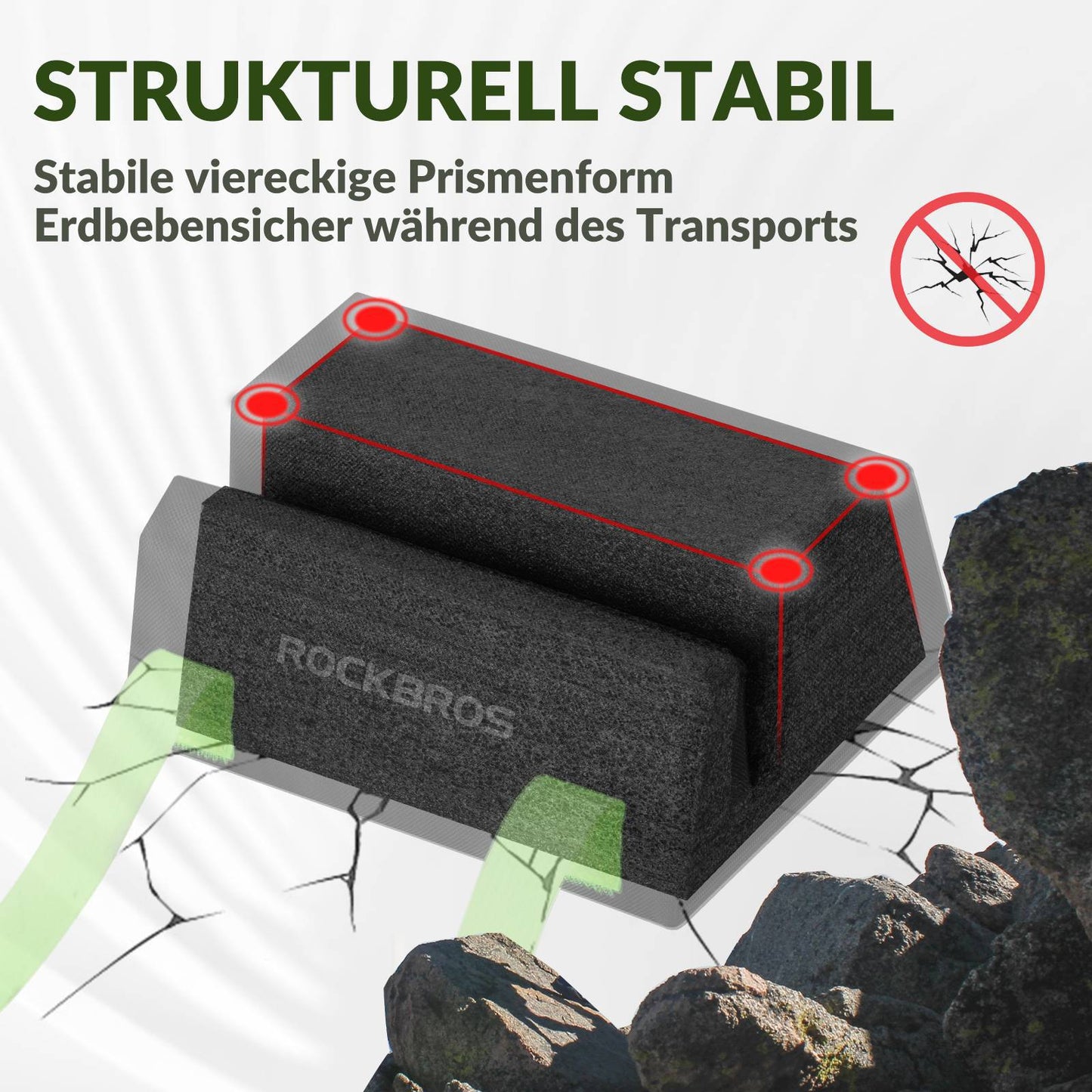 ROCKBROS Bicycle Chainring Set Protective Pads Bicycle Accessories Universal