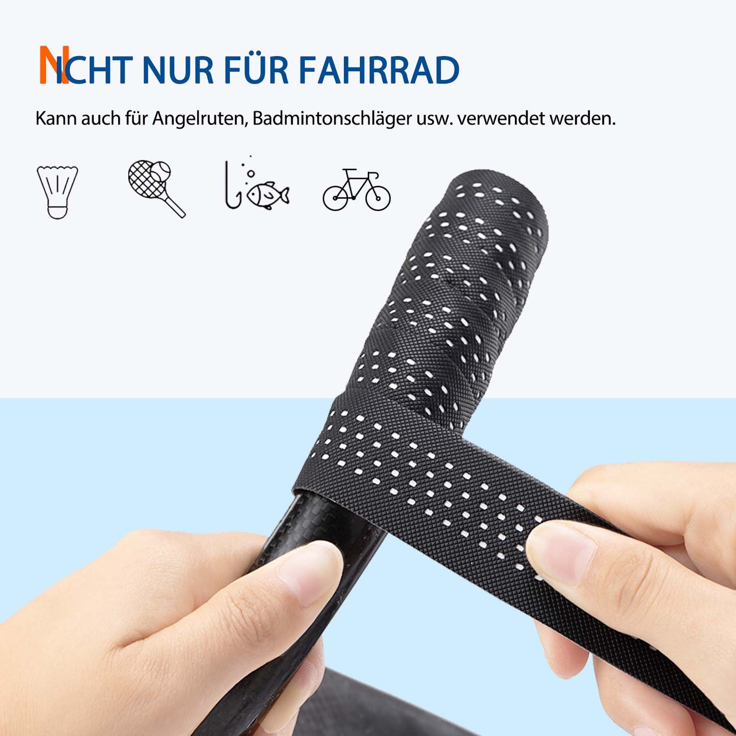 ROCKBROS Bicycle Handlebar Tape for MTB Road Bike Standard Size Four Colors